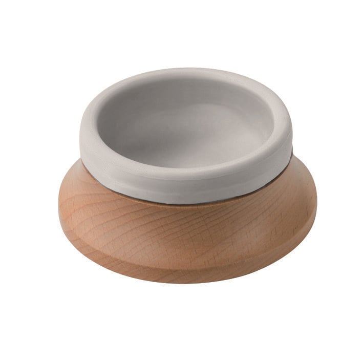 Osma Scheerkom Hout Met Rubber Inleg - KOOS • alles voor de kapper - Eurostil - Overige scheerproducten