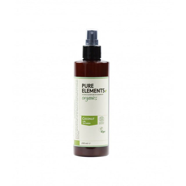 PE Organics Coconut Curl Texturizer 200ml - KOOS • alles voor de kapper - Pure Elements - Krullen