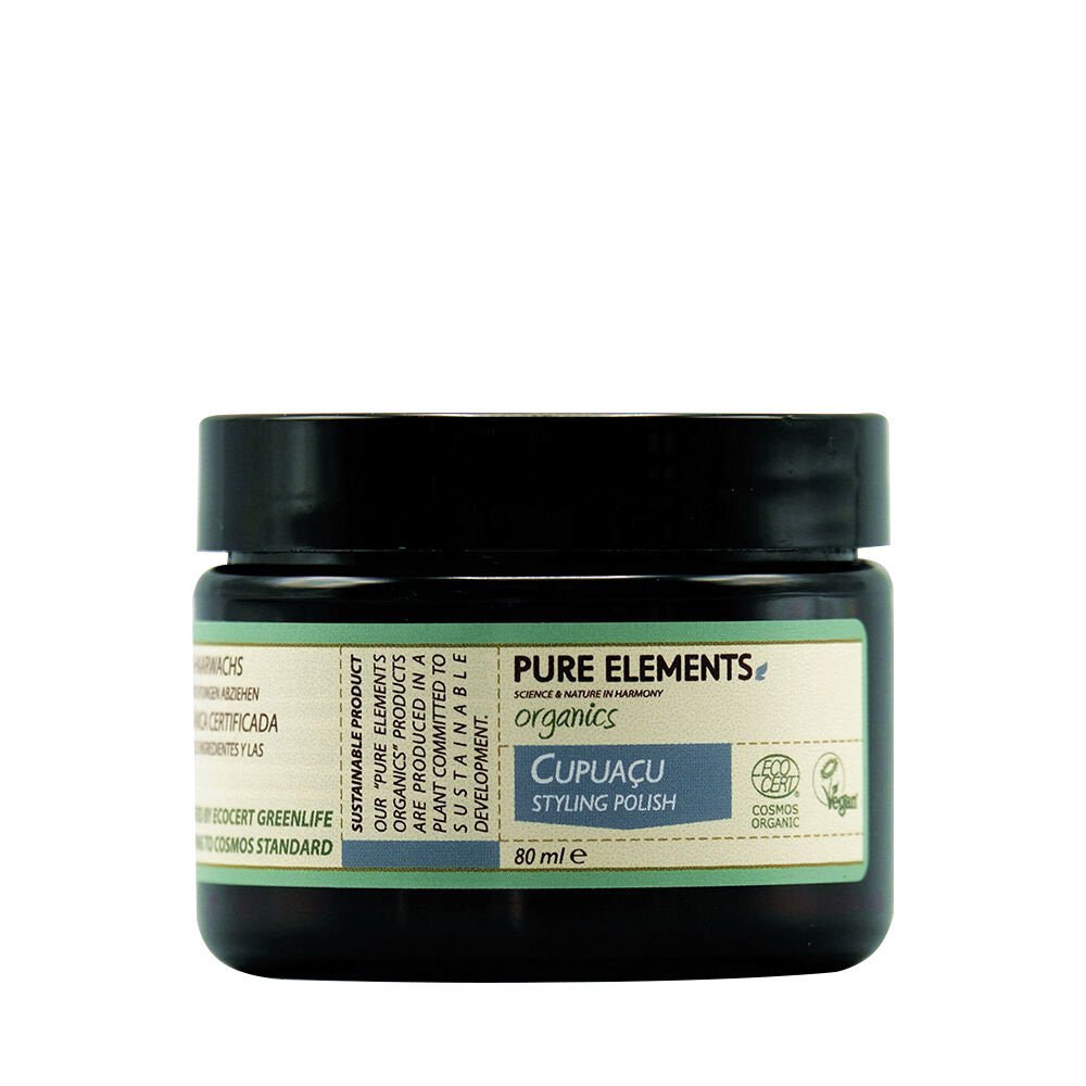 PE Organics Cupuacu Styling Polish 80ml - KOOS • alles voor de kapper - Pure Elements - Wax & pomade