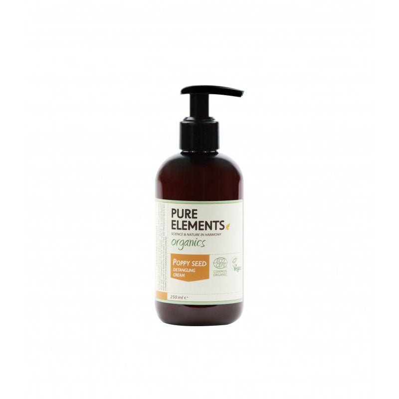 PE Organics Poppy Seed Detangling Cream 250ml - KOOS • alles voor de kapper - Pure Elements - Conditioner