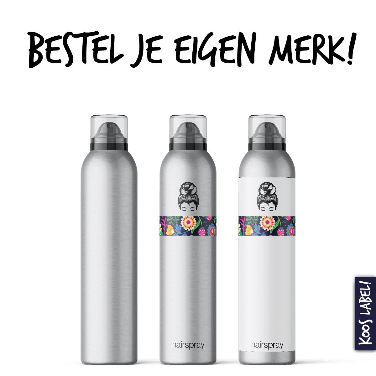 Private Label Building Mousse 300ml - KOOS • alles voor de kapper - KOOS LABEL! - Mousse