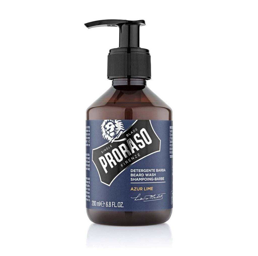 Proraso Beard Wash Azur Lime 200ml - KOOS • alles voor de kapper - Proraso - Baardshampoo