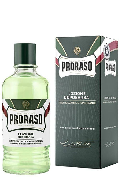 Proraso Groen After Shave Lotion 400ml - KOOS • alles voor de kapper - Proraso - After shave