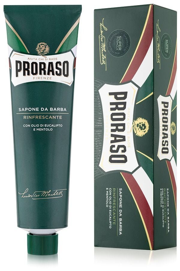 Proraso Groen Scheercreme Tube 150ml - KOOS • alles voor de kapper - Proraso - Scheercreme