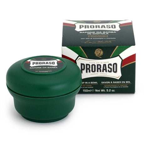 Proraso Groen Scheerzeep Bowl 150ml - KOOS • alles voor de kapper - Proraso - Scheercreme