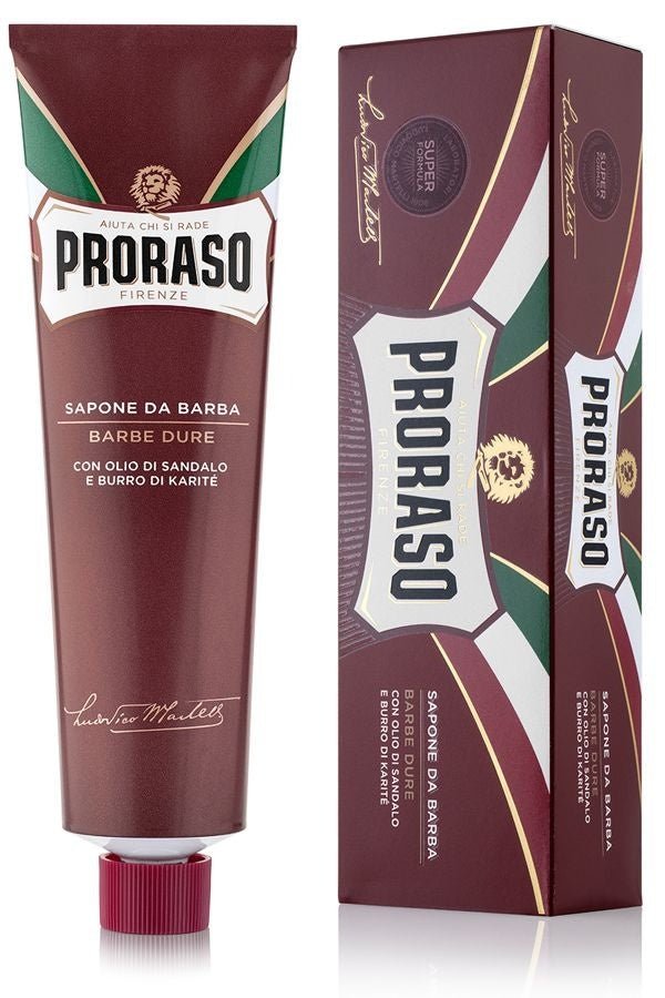 Proraso Rood Scheercreme Tube 150ml - KOOS • alles voor de kapper - Proraso - Scheercreme