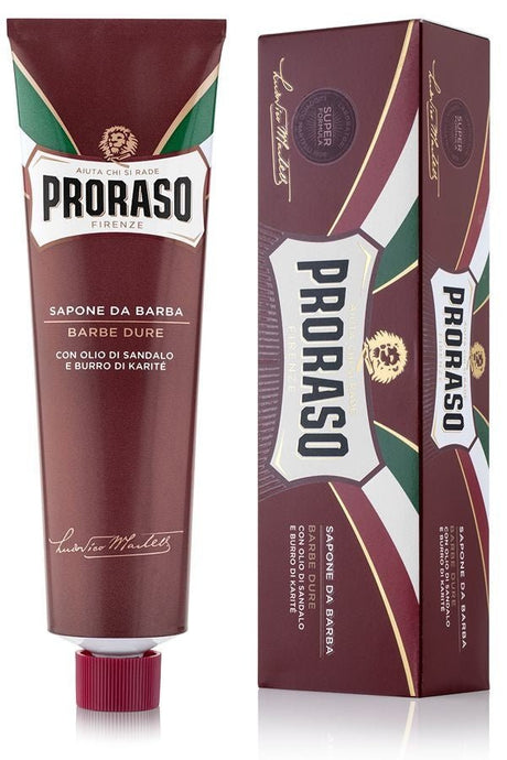 Proraso Rood Scheercreme Tube 150ml - KOOS • alles voor de kapper - Proraso - Scheercreme