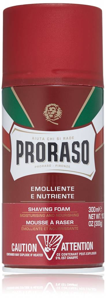 Proraso Rood Scheerschuim 300ml - KOOS • alles voor de kapper - Proraso - Scheercreme