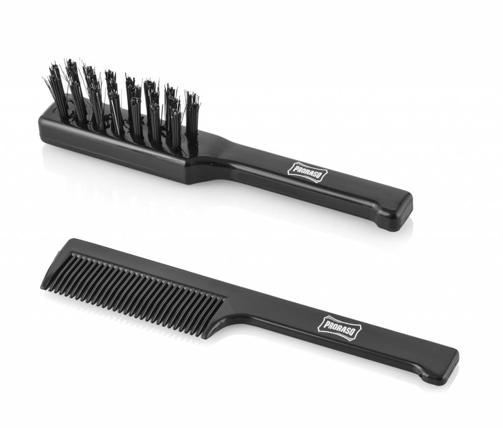 Proraso Set Kam En Borstel Voor De Snor - KOOS • alles voor de kapper - Proraso - Baard & snor styling