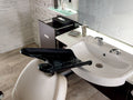 SA Danilo/David/William/Executif Black Plastic Shute - KOOS • alles voor de kapper - Salon Ambience - Interieur onderdelen