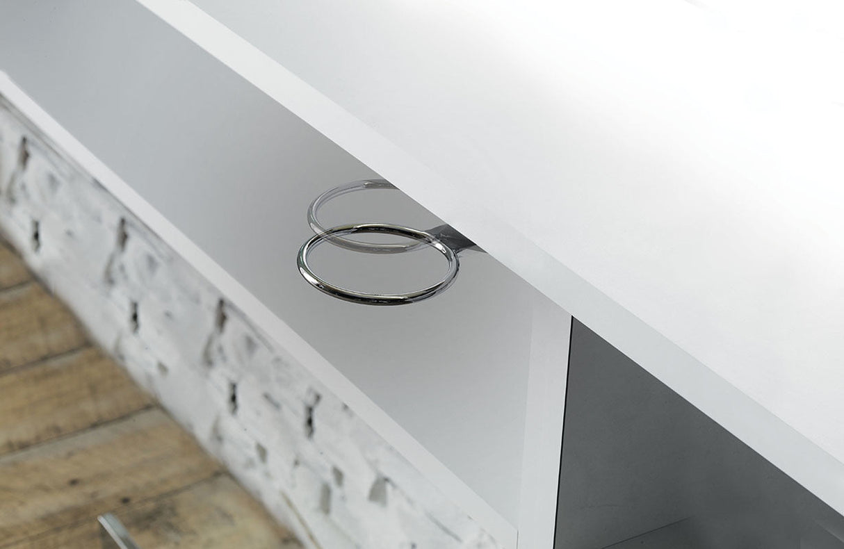SA Extractable Chrome Dryer Holder - KOOS • alles voor de kapper - Salon Ambience - Fohnhouders
