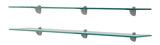 SA Glazen Plank Ice Set 2st - KOOS • alles voor de kapper - Salon Ambience - Meubels