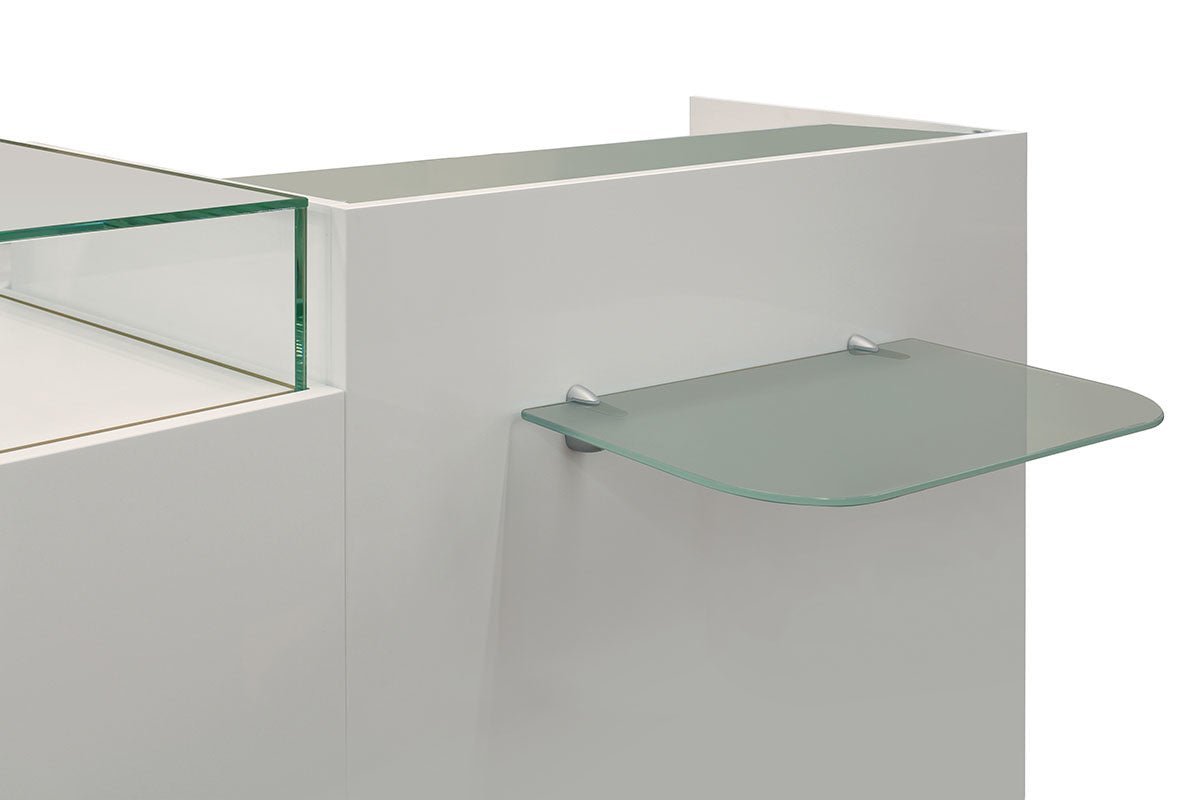 SA Glazen Plank voor Metropolis/Antares/Nirvana/Lombok - KOOS • alles voor de kapper - Salon Ambience - Meubels