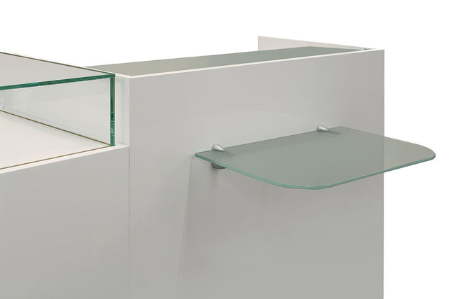 SA Glazen Plank voor Metropolis/Antares/Nirvana/Lombok - KOOS • alles voor de kapper - Salon Ambience - Meubels