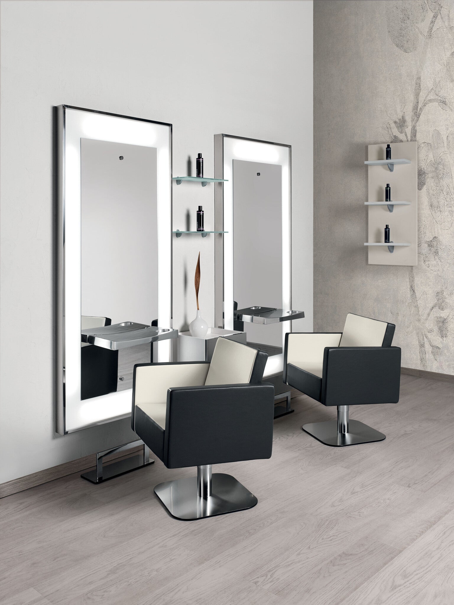 SA Kappersstoel Square - KOOS • alles voor de kapper - Salon Ambience - Kappersstoel