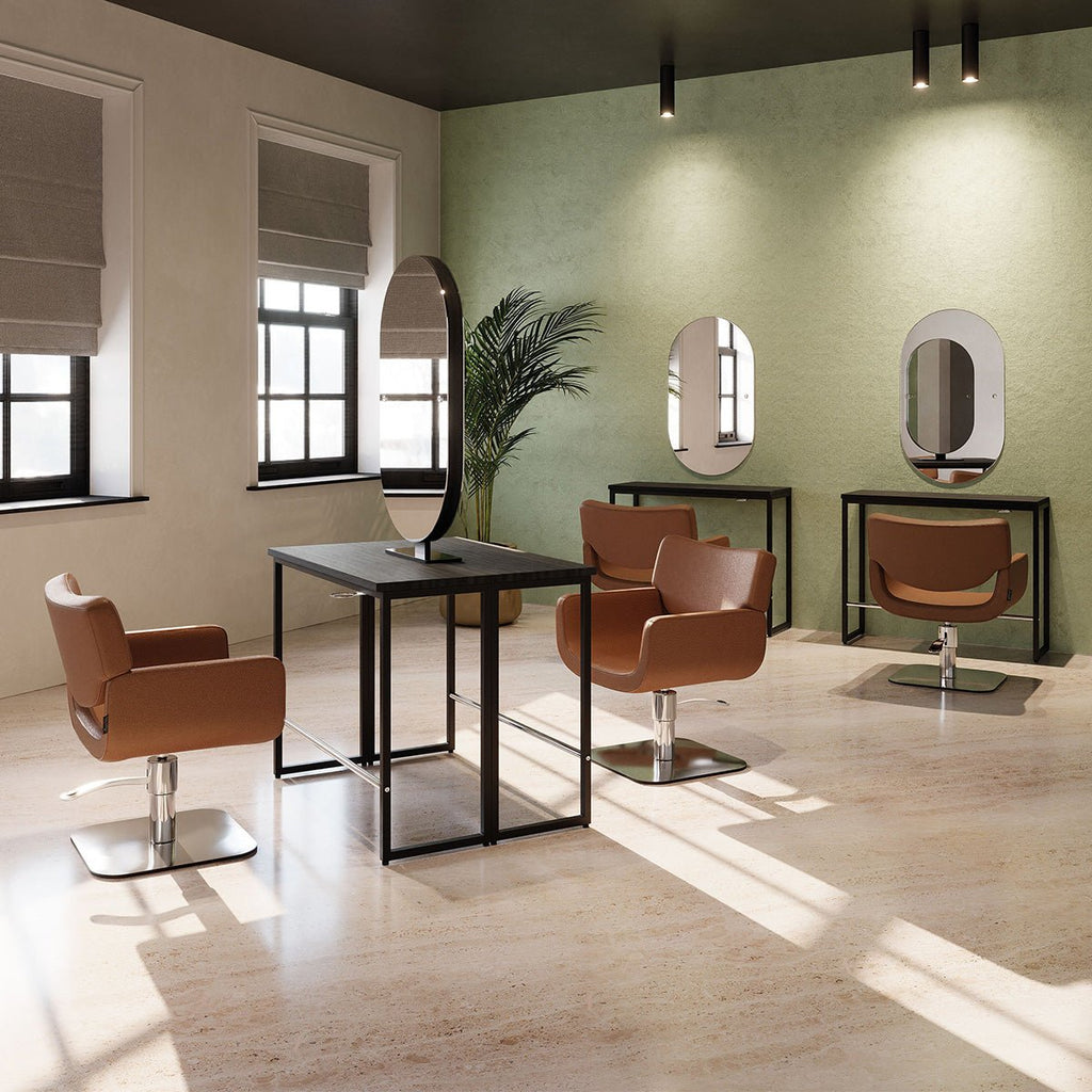 SA Kaptafel London Oval - KOOS • alles voor de kapper - Salon Ambience - Kaptafels