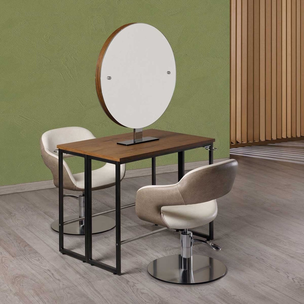 SA Kaptafel London Round - KOOS • alles voor de kapper - Salon Ambience - Kaptafels