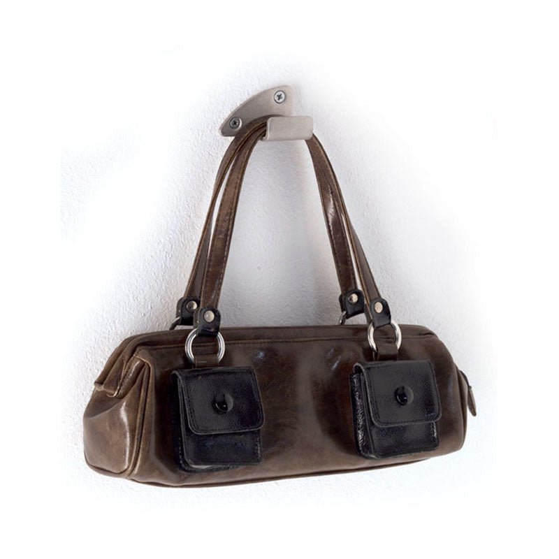 SA Portaborsa Handbag Holder Stainless Steel - KOOS • alles voor de kapper - Salon Ambience - Interieur onderdelen