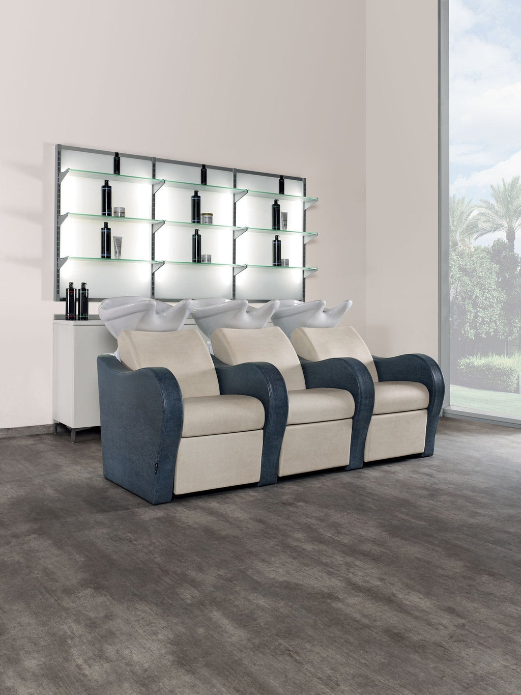 SA Wasunit Luxury - KOOS • alles voor de kapper - Salon Ambience - Wasunits