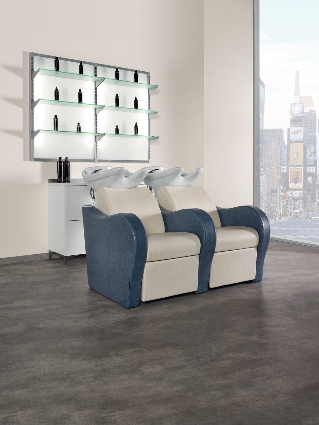 SA Wasunit Luxury - KOOS • alles voor de kapper - Salon Ambience - Wasunits