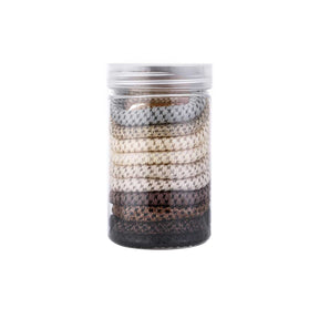Sannie Haarelastiekjes Rainbow 10st - KOOS • alles voor de kapper - KOOS - Elastiekjes