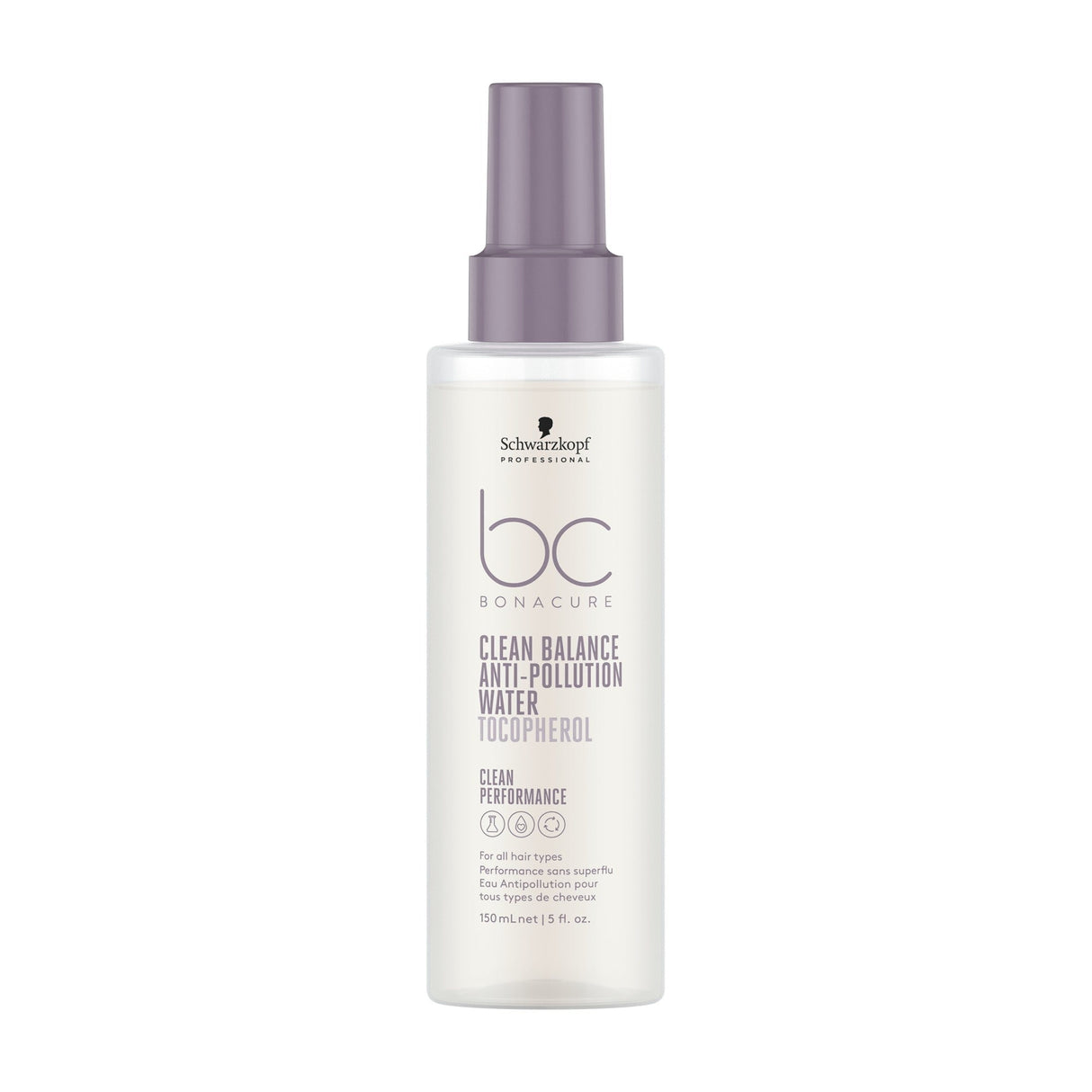 Schwarzkopf BC CP Clean Balance Anti-Pollution Water 150ml - KOOS • alles voor de kapper - Schwarzkopf - Leave-in conditioner