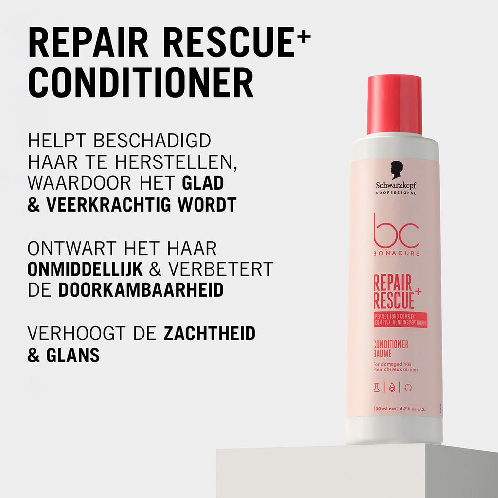 Schwarzkopf BC CP Repair Rescue Conditioner - KOOS • alles voor de kapper - Schwarzkopf - Conditioner