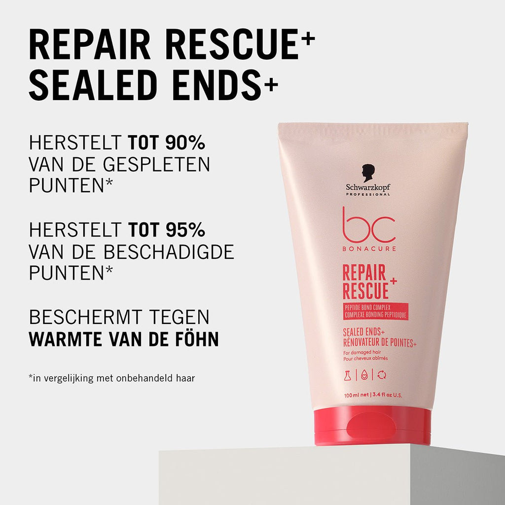 Schwarzkopf BC CP Repair Rescue Sealed Ends+ 100ml - KOOS • alles voor de kapper - Schwarzkopf - Treatment