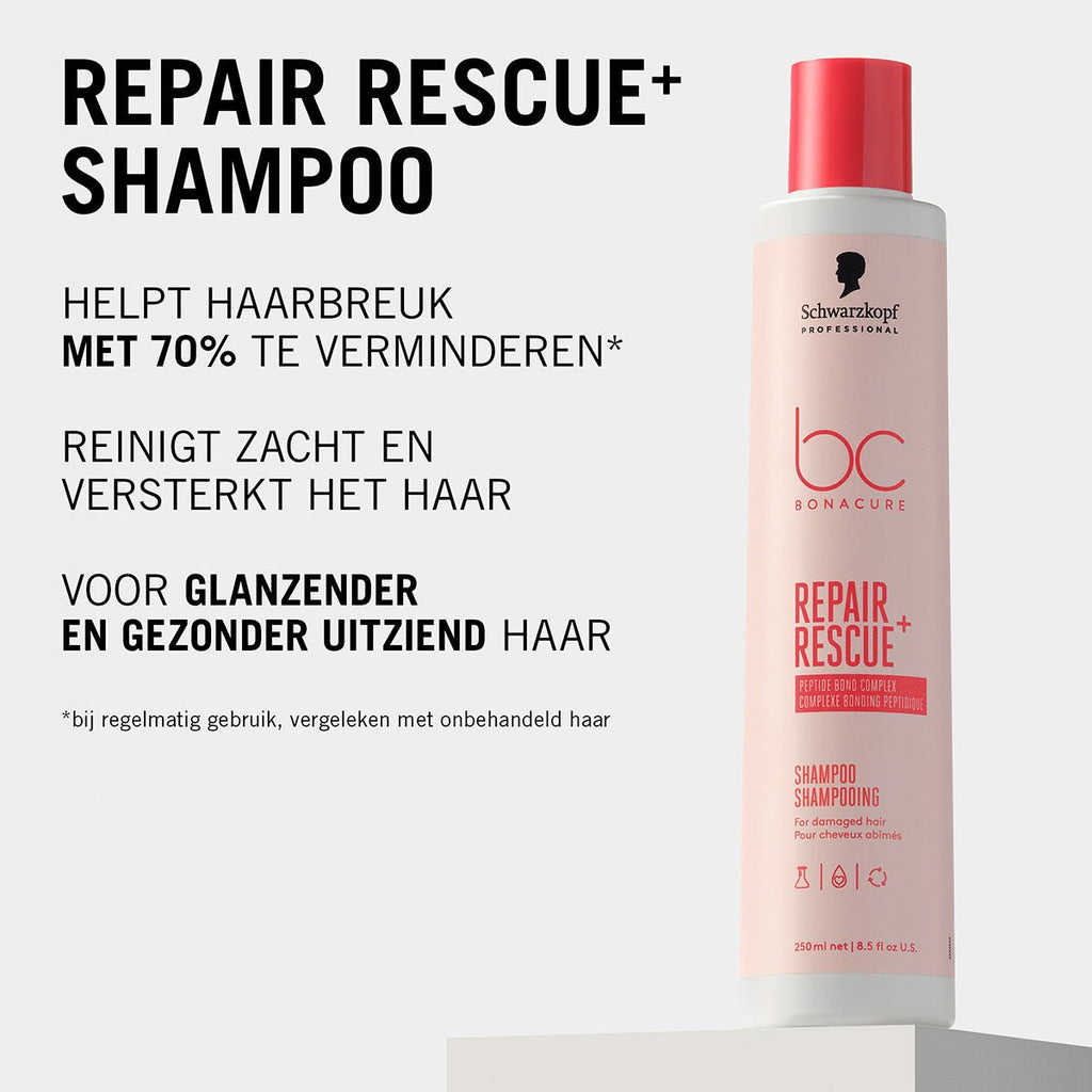 Schwarzkopf BC CP Repair Rescue Shampoo - KOOS • alles voor de kapper - Schwarzkopf - Shampoo