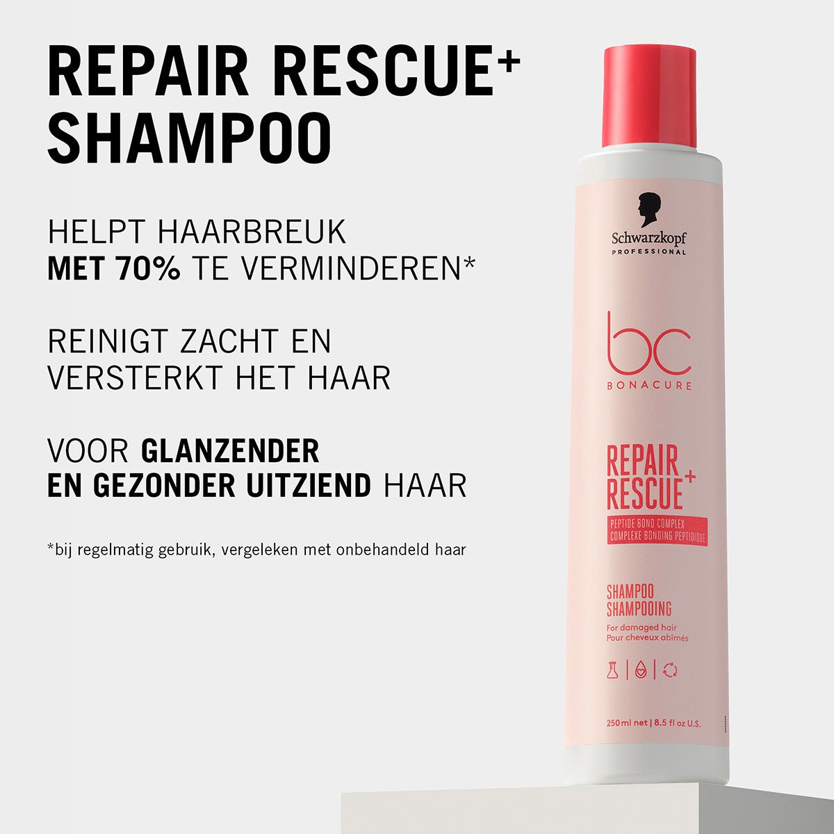 Schwarzkopf BC CP Repair Rescue Shampoo - KOOS • alles voor de kapper - Schwarzkopf - Shampoo