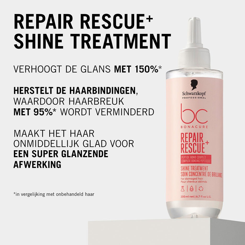Schwarzkopf BC CP Repair Rescue Shine Treatment 200ml - KOOS • alles voor de kapper - Schwarzkopf - Treatment