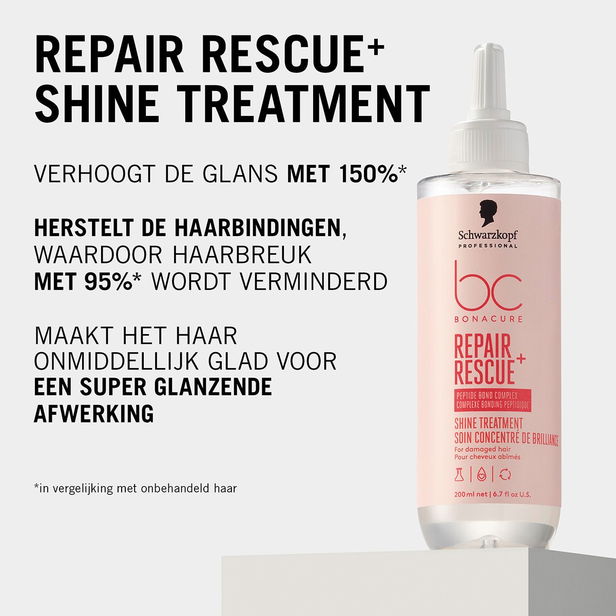 Schwarzkopf BC CP Repair Rescue Shine Treatment 200ml - KOOS • alles voor de kapper - Schwarzkopf - Treatment