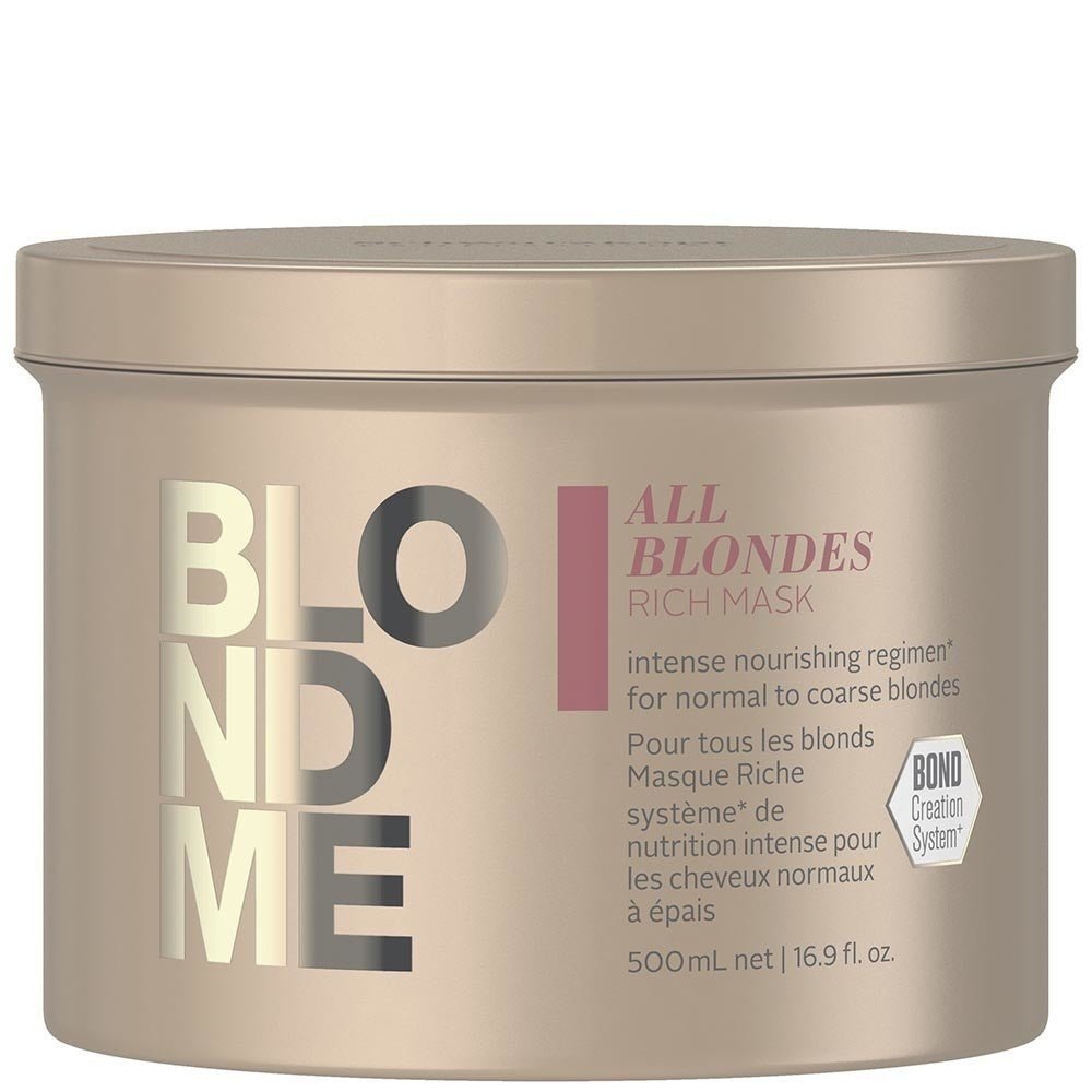 Schwarzkopf Blond Me All Blondes Rich Mask - KOOS • alles voor de kapper - Schwarzkopf - Haarmasker