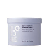 Schwarzkopf BlondMe Bond Repair Purple Mask - KOOS • alles voor de kapper - Schwarzkopf - Haarmasker