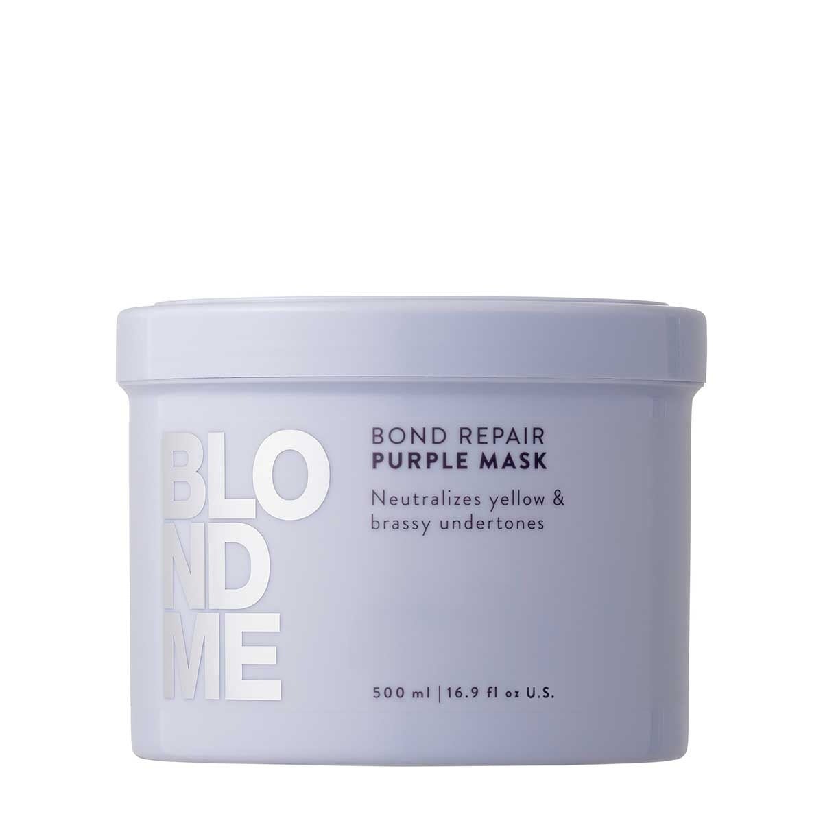 Schwarzkopf BlondMe Bond Repair Purple Mask - KOOS • alles voor de kapper - Schwarzkopf - Haarmasker