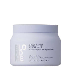 Schwarzkopf BlondMe Bond Repair Purple Mask - KOOS • alles voor de kapper - Schwarzkopf - Haarmasker