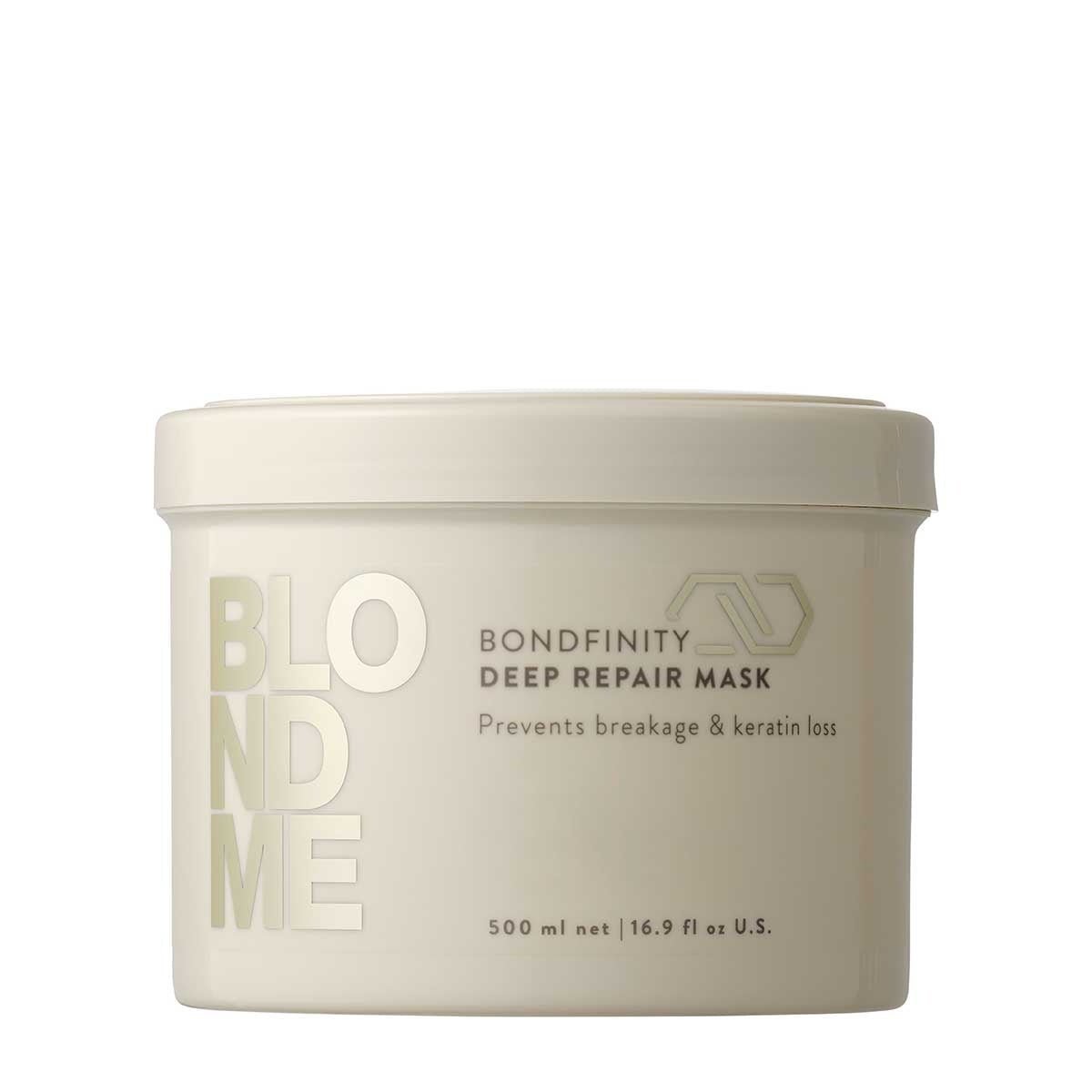 Schwarzkopf BlondMe Bondfinity Deep Repair Mask - KOOS • alles voor de kapper - Schwarzkopf - Haarmasker