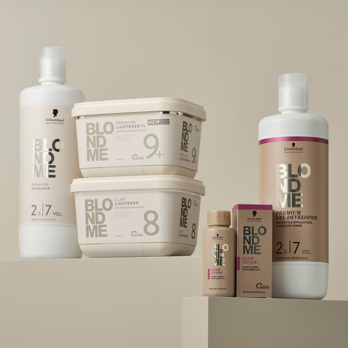 Schwarzkopf BlondMe Clay Lightener 7+ 350g - KOOS • alles voor de kapper - Schwarzkopf - Blondering