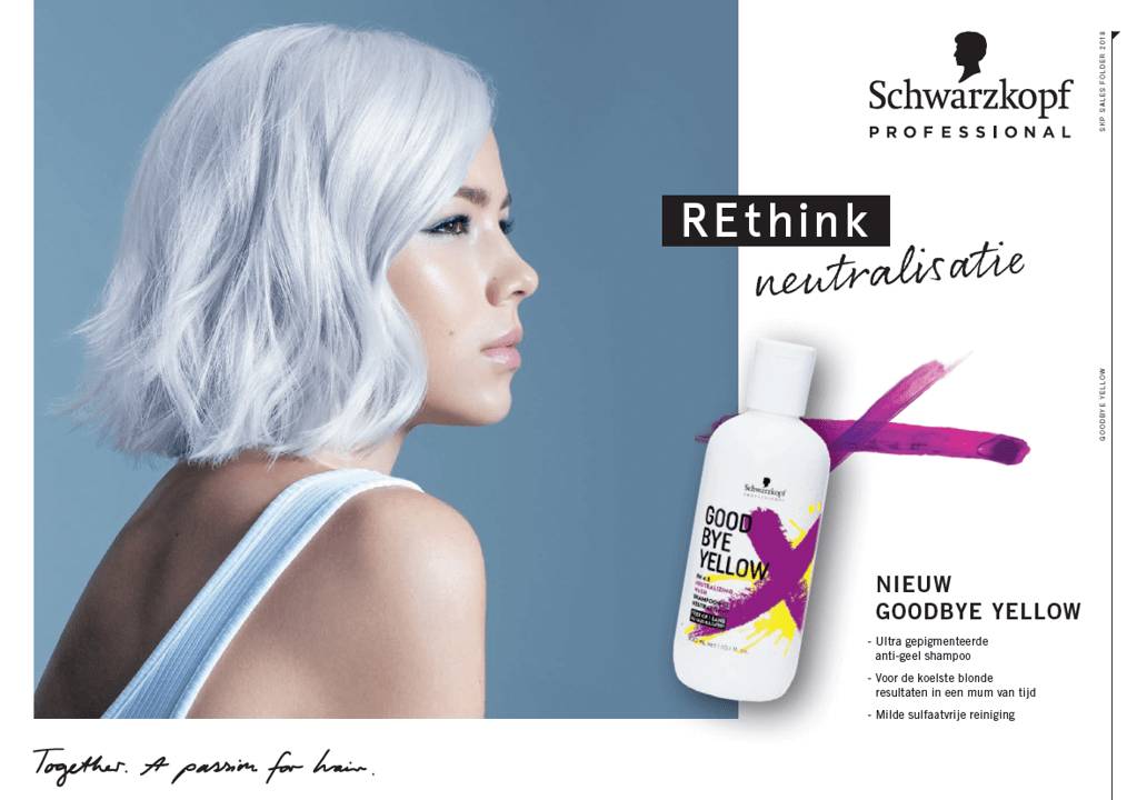 Schwarzkopf Goodbye Yellow Shampoo - KOOS • alles voor de kapper - Schwarzkopf - Shampoo
