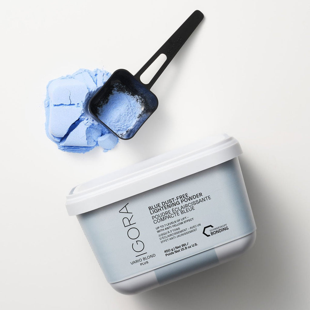 Schwarzkopf Igora Vario Blond Plus Blauw 450g - KOOS • alles voor de kapper - Schwarzkopf - Blondering