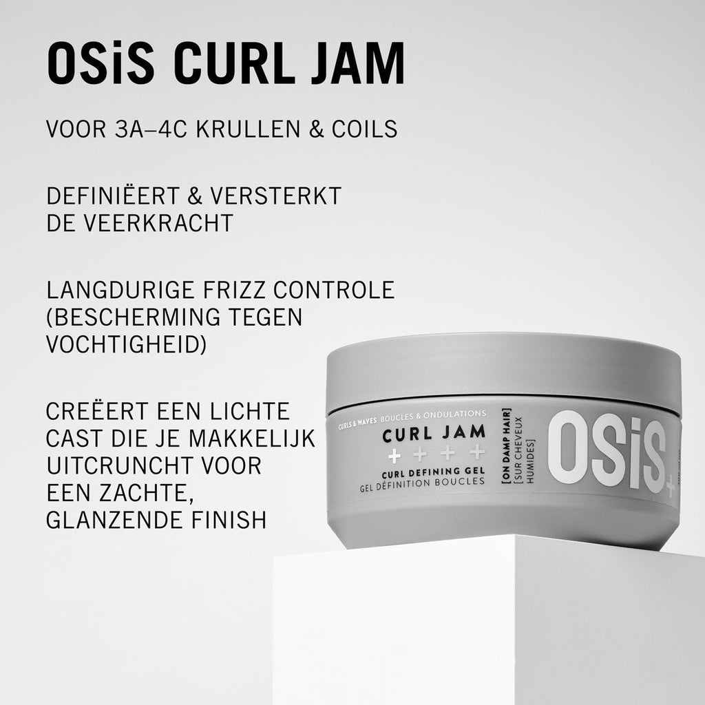 Schwarzkopf Osis+ Curl Jam 300ml - KOOS • alles voor de kapper - Schwarzkopf - Krullen