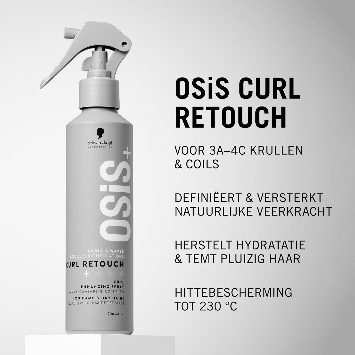 Schwarzkopf Osis+ Curl Retouch 200ml - KOOS • alles voor de kapper - Schwarzkopf - Krullen