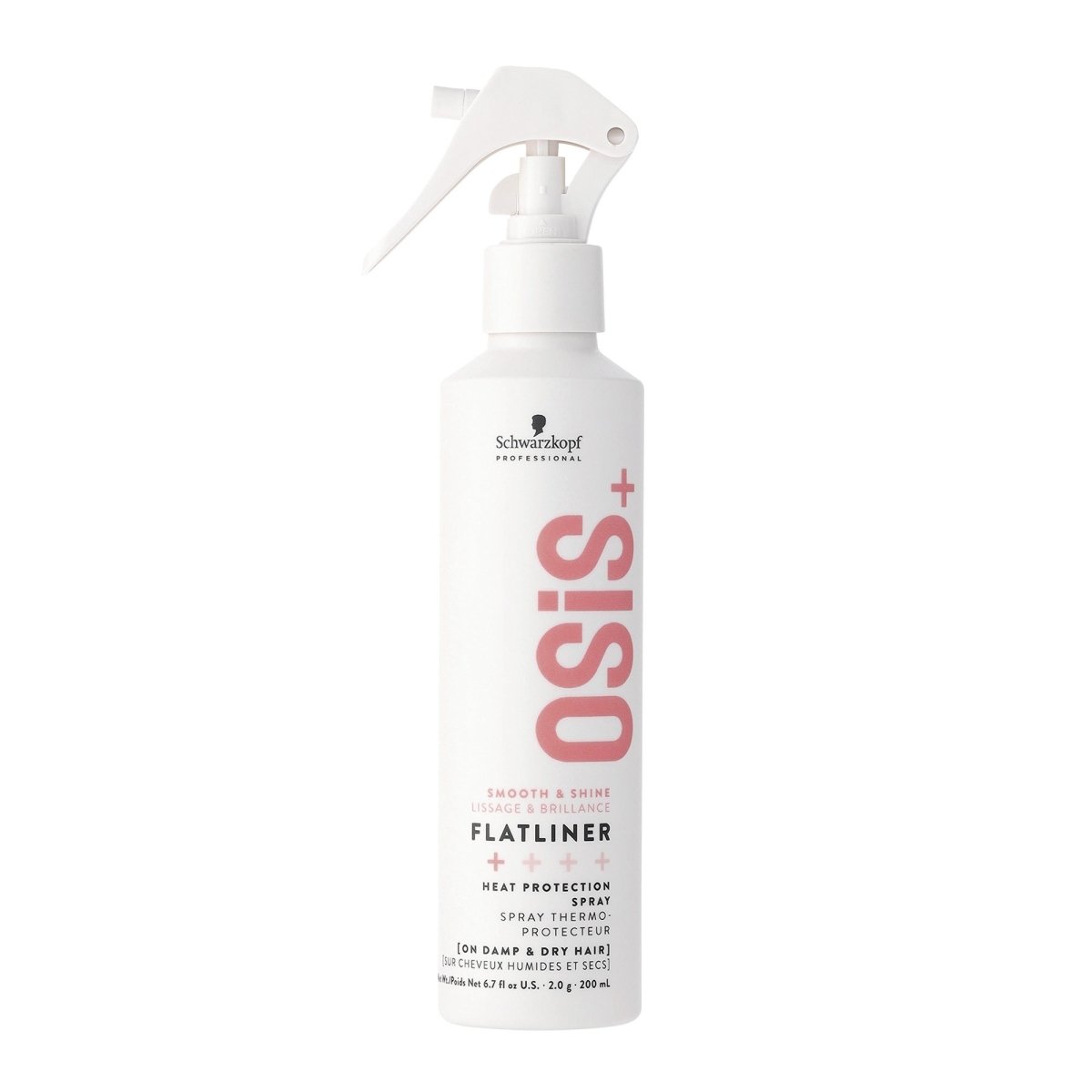 Schwarzkopf Osis+ Flatliner Heat Protection Spray 200ml - KOOS • alles voor de kapper - Schwarzkopf - Haarspray