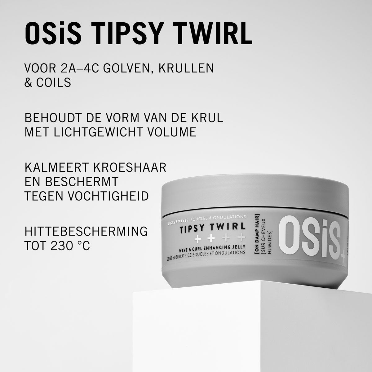 Schwarzkopf Osis+ Tipsy Twirl 300ml - KOOS • alles voor de kapper - Schwarzkopf - Wax & pomade