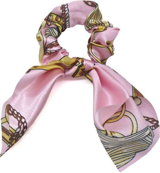 Scrunchie met Strik - KOOS • alles voor de kapper - KOOS - Elastiekjes
