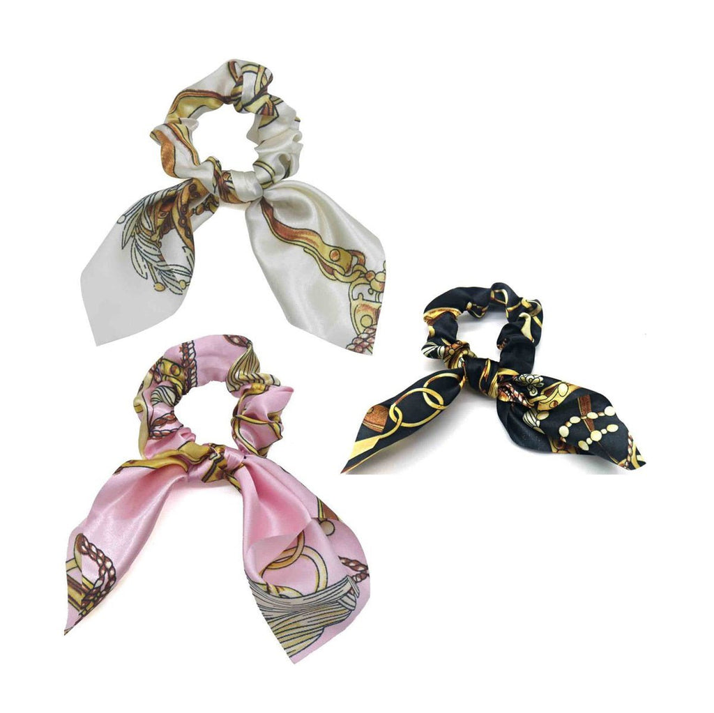 Scrunchie met Strik - KOOS • alles voor de kapper - KOOS - Elastiekjes