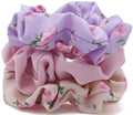 Scrunchie set 3st lila - KOOS • alles voor de kapper - KOOS - Elastiekjes