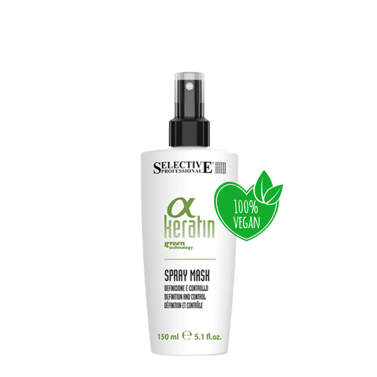 Selective Alpha Keratine Spray Mask 150ml - KOOS • alles voor de kapper - Selective Professional - Haarmasker