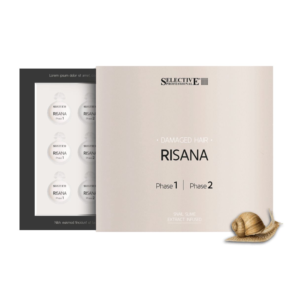 Selective Risana Restructuring Mask 12+12 x15ml - KOOS • alles voor de kapper - Selective Professional - Haarmasker