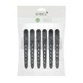 Sibel Eco Haarklemmen 6st - KOOS • alles voor de kapper - Sibel - Verdeelklemmen